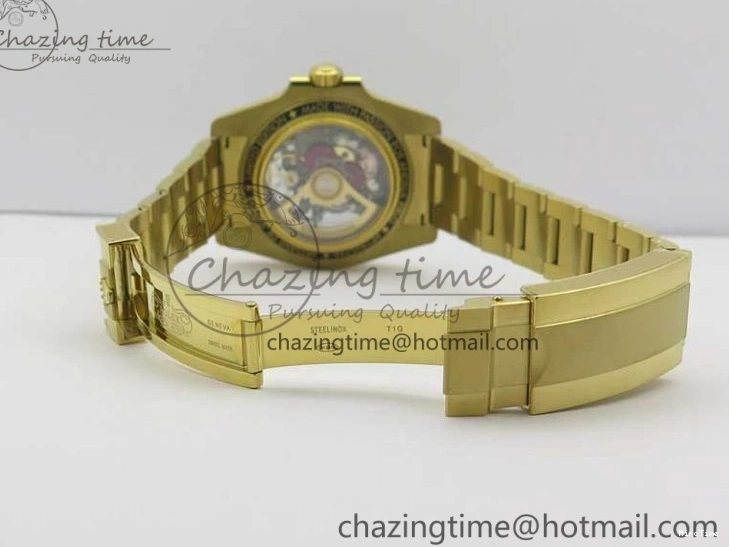 MiroTime 0214 Popular Andrea Pirlo Project Skeleton Submariner YG VRF Best Edition on YG Bracelet SA 2981